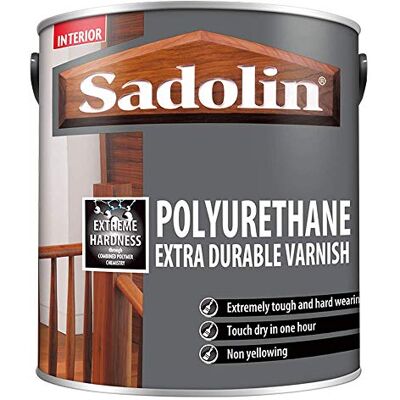 Sadolin - Polyurethane Extra Durable Varnish - Satin - 1L - Varnish Sadolin - Polyurethane Extra Durable Varnish - Satin - 1L - Varnish