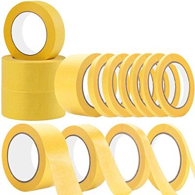 NORTHERN BROTHERS Masking Tape 14 Pack, Masking Tape for Painting Artists Painters Tape 52mm 40mm 27mm 14mm 4mm of Painting Tapes for Decorating Crafts Spraying Adhesive Tapes NORTHERN BROTHERS Masking Tape 14 Pack, Masking Tape for Painting Artists Painters Tape 52mm 40mm 27mm 14mm 4mm of Painting Tapes for Decorating Crafts Spraying Adhesive Tapes