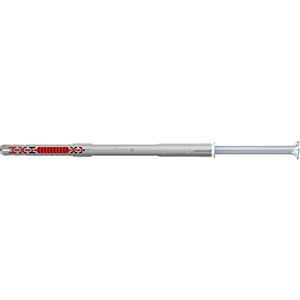 fischer DuoXpand 10 x 160 T, high-quality wall plug with zinc-plated steel countersunk head screw, strong hold, ideal for porous building materials, enables indoor anchoring close to the edge, 50 pcs. fischer DuoXpand 10 x 160 T, high-quality wall plug with zinc-plated steel countersunk head screw, strong hold, ideal for porous building materials, enables indoor anchoring close to the edge, 50 pcs.