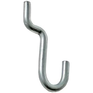 Azar Displays 700022 Metal J-Hook for Pegboard or Slatwall Azar Displays 700022 Metal J-Hook for Pegboard or Slatwall