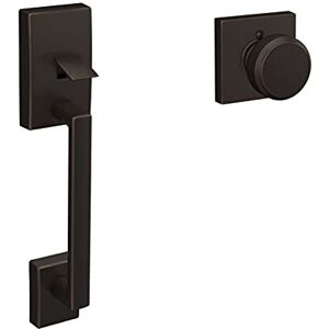 SCHLAGE FE285 CEN 716 BWE COL 16-080 10-027 134 Front Entry Handleset Interior, Collins Trim, Aged Bronze SCHLAGE FE285 CEN 716 BWE COL 16-080 10-027 134 Front Entry Handleset Interior, Collins Trim, Aged Bronze