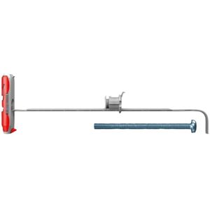 fischer DuoTec 12 S PH, metal reinforced toggle-plug with panhead screw, powerful wall anchor to attach wardrobes, hanging cabinets, etc. in prefabricated building materials, 10 plugs & 10 screws fischer DuoTec 12 S PH, metal reinforced toggle-plug with panhead screw, powerful wall anchor to attach wardrobes, hanging cabinets, etc. in prefabricated building materials, 10 plugs & 10 screws