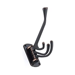 RICHELIEU 76464BAG Utility Swivel Hook-0273-Brushed, Brushed Oil-Rubbed Bronze Finish RICHELIEU 76464BAG Utility Swivel Hook-0273-Brushed, Brushed Oil-Rubbed Bronze Finish