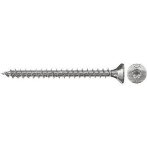 fischer Power-Fast FPF-ST 4.0 x 35 A2F Premium Chipboard Screws with Countersunk Head for Fastening General Wood Connections Fully Threaded Stainless Steel Pack of 200 Item No. 657036 fischer Power-Fast FPF-ST 4.0 x 35 A2F Premium Chipboard Screws with Countersunk Head for Fastening General Wood Connections Fully Threaded Stainless Steel Pack of 200 Item No. 657036