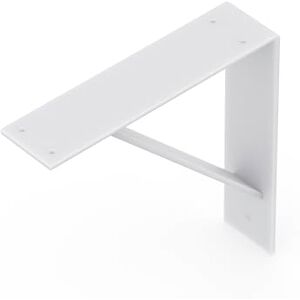 Alberts 806279 White Steel Shelf Brackets - Shelf Brackets Alberts 806279 White Steel Shelf Brackets - Shelf Brackets