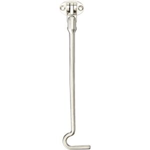 Carlisle Brass CAB1200SSS Cabin Hook, Satin Stainless Steel, 200 mm c/c Carlisle Brass CAB1200SSS Cabin Hook, Satin Stainless Steel, 200 mm c/c