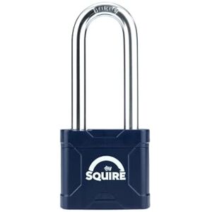 Squire Stronglock™ Plus 45/2.5 Laminated Padlock 45mm Long Shackle – Heavy-Duty Security Lock with Hardened Steel Shackle – Weather-Resistant – Ideal for Chains, Gates, Sheds & Lockers Squire Stronglock™ Plus 45/2.5 Laminated Padlock 45mm Long Shackle – Heavy-Duty Security Lock with Hardened Steel Shackle – Weather-Resistant – Ideal for Chains, Gates, Sheds & Lockers