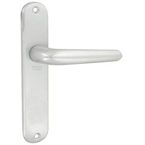 Vachette Silver Aluminum Door Handle Set - L Vachette Silver Aluminum Door Handle Set - L