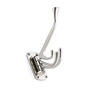 RICHELIEU Nystrom NH027300195 Utility Swivel Hook-0273-Brushed, Hooks for Hanging, Brushed Nickel Finish RICHELIEU Nystrom NH027300195 Utility Swivel Hook-0273-Brushed, Hooks for Hanging, Brushed Nickel Finish