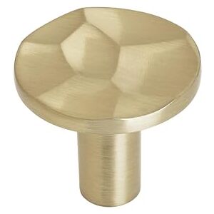 Amerock Cabinet Knob Golden Champagne 1-3/16 inch (30 mm) Diameter Kamari 1 Pack Drawer Knob Cabinet Hardware Amerock Cabinet Knob Golden Champagne 1-3/16 inch (30 mm) Diameter Kamari 1 Pack Drawer Knob Cabinet Hardware