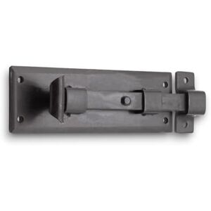 Infinity Vintage 6” 150mm Beeswax Straight Iron Fish Tail Bolt Door Latch Heavy Duty Blacksmith Security Privacy Lock for Doors and Windows Infinity Vintage 6” 150mm Beeswax Straight Iron Fish Tail Bolt Door Latch Heavy Duty Blacksmith Security Privacy Lock for Doors and Windows