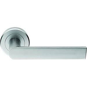 Carlisle Brass Serozzetta Edge Lever on Concealed Fix Round Rose – Modern Internal Door Handles, Satin Chrome Finish Chrome Door Handles Internal, 10L x 0.8W Centimetres Carlisle Brass Serozzetta Edge Lever on Concealed Fix Round Rose – Modern Internal Door Handles, Satin Chrome Finish Chrome Door Handles Internal, 10L x 0.8W Centimetres
