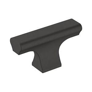 Amerock Cabinet Knob Matte Black 2 inch (51 mm) Length Status 1 Pack Drawer Knob Cabinet Hardware Amerock Cabinet Knob Matte Black 2 inch (51 mm) Length Status 1 Pack Drawer Knob Cabinet Hardware