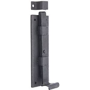 Infinity 10” (250mm) Hand Forged Iron Straight Fish Tail Bolt Beeswax Finish Heavy Duty Antique Slide Door Latch Lock Ideal for Doors and Windows Infinity 10” (250mm) Hand Forged Iron Straight Fish Tail Bolt Beeswax Finish Heavy Duty Antique Slide Door Latch Lock Ideal for Doors and Windows