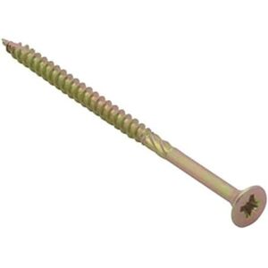 Forgefix Spectre Advanced Multi-purpose Woodscrews 5.0 x 70mm Zinc Yellow Passivated Bulk Box 300 Forgefix Spectre Advanced Multi-purpose Woodscrews 5.0 x 70mm Zinc Yellow Passivated Bulk Box 300