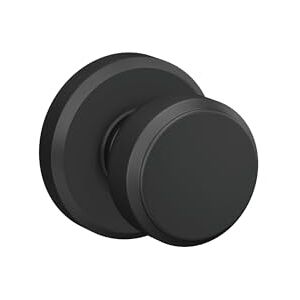 SCHLAGE F170 BWE 622 GSN Greyson Collection Bowery Dummy Trim Knob, Matte Black SCHLAGE F170 BWE 622 GSN Greyson Collection Bowery Dummy Trim Knob, Matte Black