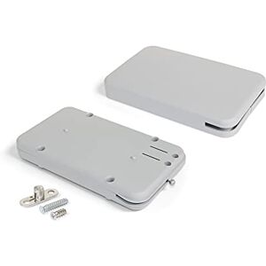 Emuca Mechanism for Swing Doors Miniwinch with Cover, 10 kg (22lbs), Steel and Plastic, Grey Emuca Mechanism for Swing Doors Miniwinch with Cover, 10 kg (22lbs), Steel and Plastic, Grey