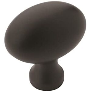 Amerock Vaile Matte Black Cabinet Knob - 1-3/8 inch - Drawer Hardware Amerock Vaile Matte Black Cabinet Knob - 1-3/8 inch - Drawer Hardware
