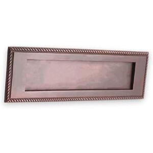 Infinity Aged Bronze Georgian Style 10” (250mm) Sprung Letter Postal Plate for Front Doors Infinity Aged Bronze Georgian Style 10” (250mm) Sprung Letter Postal Plate for Front Doors