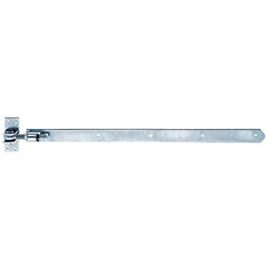 Alberts GAH- Ladenband 318338 Shutter Hinge Straight Rounded End Adjustable 30 mm Blue Galvanised 660 x 40 mm Alberts GAH- Ladenband 318338 Shutter Hinge Straight Rounded End Adjustable 30 mm Blue Galvanised 660 x 40 mm
