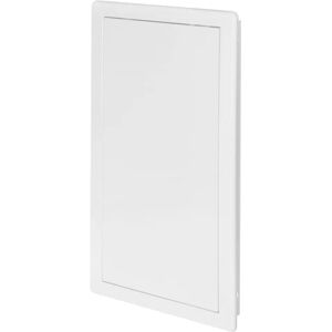 Awenta 200 x 400 mm Plastic Access Panel Door White Opening Flap Cover Plate Inspection Hatch Door Latch Concealed Hinge Removable Door Paintable Smooth Surface (8 x 16 Inches) Awenta 200 x 400 mm Plastic Access Panel Door White Opening Flap Cover Plate Inspection Hatch Door Latch Concealed Hinge Removable Door Paintable Smooth Surface (8 x 16 Inches)