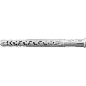 fischer SXRL 8 x 80 Long Shaft Dowels, High-Quality Expansion Dowels for Wood and Chipboard Screws, Nylon Dowels for Optimal Hold for Fixings in Concrete, Brick and Aerated Concrete, Pack of 100 fischer SXRL 8 x 80 Long Shaft Dowels, High-Quality Expansion Dowels for Wood and Chipboard Screws, Nylon Dowels for Optimal Hold for Fixings in Concrete, Brick and Aerated Concrete, Pack of 100