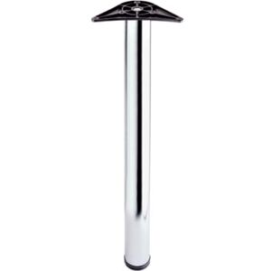Centurion Adjustable Breakfast Bar Leg 60mm Diameter, 870mm 900mm Heavy Duty Kitchen Worktop Support Table Leg, Includes Mounting Bracket Fixings, Polished Chrome Centurion Adjustable Breakfast Bar Leg 60mm Diameter, 870mm 900mm Heavy Duty Kitchen Worktop Support Table Leg, Includes Mounting Bracket Fixings, Polished Chrome