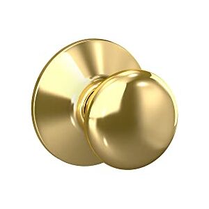 SCHLAGE Passage Set Plymouth Knob F10VPLY605 SCHLAGE Passage Set Plymouth Knob F10VPLY605
