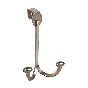 Spectrum Diversified 70378 Duchess Over The Door Closet Hanger Rack 2 Hooks, Zinc, Satin Nickel Spectrum Diversified 70378 Duchess Over The Door Closet Hanger Rack 2 Hooks, Zinc, Satin Nickel