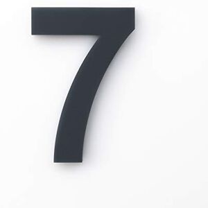 Meinplexi Z7-20 Acrylic House Number Anthracite RAL: 7016 Meinplexi Z7-20 Acrylic House Number Anthracite RAL: 7016