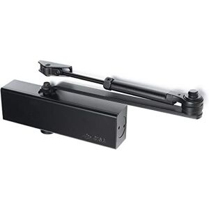 Cisa 1.C1511.03.0.90 – New Professional Plus Multistrength 2ñ4 Door Closer with Matte Black Cisa 1.C1511.03.0.90 – New Professional Plus Multistrength 2ñ4 Door Closer with Matte Black