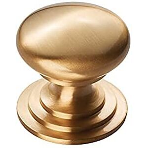 Carlisle Brass M47 M47DSB FTD Victorian KNOB 42MM, Satin Brass Carlisle Brass M47 M47DSB FTD Victorian KNOB 42MM, Satin Brass