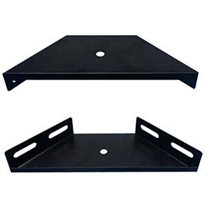 KAIISSA Corner Brace Bracket, 2 PCS Trapezoid Flange Angle Heavy Duty Bed Frame Accessories Furniture Fastener Joint Connector, Metal Bed Gusset 230x 92x 71mm Black KAIISSA Corner Brace Bracket, 2 PCS Trapezoid Flange Angle Heavy Duty Bed Frame Accessories Furniture Fastener Joint Connector, Metal Bed Gusset 230x 92x 71mm Black