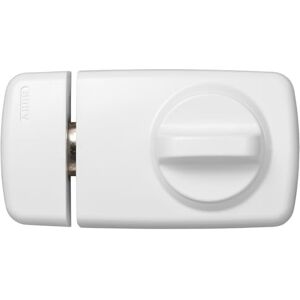 ABUS Additional Door Lock 7010 Door Security Bolt with Rotary knob White ABUS Additional Door Lock 7010 Door Security Bolt with Rotary knob White
