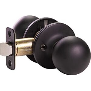 Design House 779090 Ball Passage Hall and Closet Door Knob Matte Black Design House 779090 Ball Passage Hall and Closet Door Knob Matte Black