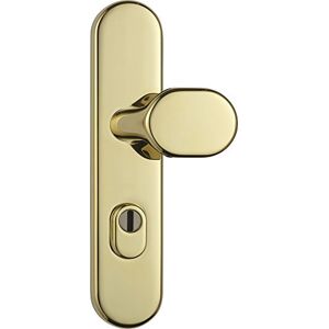 ABUS KLZS714 MS EK 12243 Door Knob and Handle Door Fitting with Cylinder Protection Round Brass ABUS KLZS714 MS EK 12243 Door Knob and Handle Door Fitting with Cylinder Protection Round Brass