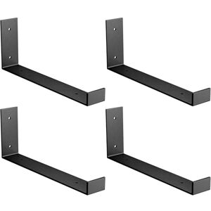 Amig Model 103 x 261 x 40 mm Matte Black Shelving Brackets - Wall Shelf Supports Amig Model 103 x 261 x 40 mm Matte Black Shelving Brackets - Wall Shelf Supports