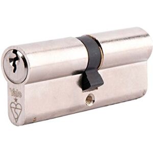 Yale KM3545-NP KM Superior 1 Star Euro Cylinder Lock 35/35 (80mm) / 35:10:35 Nickel Finish High Security Yale KM3545-NP KM Superior 1 Star Euro Cylinder Lock 35/35 (80mm) / 35:10:35 Nickel Finish High Security