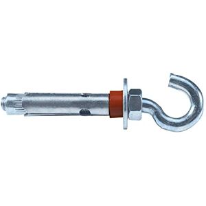 fischer 45773 Metal Anchor H (Pack of 100), FSL Open Hook M6 x 45 D8 fischer 45773 Metal Anchor H (Pack of 100), FSL Open Hook M6 x 45 D8