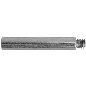 RAM CHEVILLES ET FIXATIONS Box of 100 Zinc-Plated Steel Extension Brackets, 50 mm, Grey RAM CHEVILLES ET FIXATIONS Box of 100 Zinc-Plated Steel Extension Brackets, 50 mm, Grey
