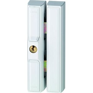 ABUS FTS88 Window Lock Window Lock with 2 Clawing Steel Latches, Various Locking Security Level 9 35232 White ABUS FTS88 Window Lock Window Lock with 2 Clawing Steel Latches, Various Locking Security Level 9 35232 White