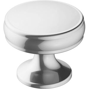 Amerock Cabinet Knob Polished Chrome 1-1/4 inch (32 mm) Diameter Renown 1 Pack Drawer Knob Cabinet Hardware Amerock Cabinet Knob Polished Chrome 1-1/4 inch (32 mm) Diameter Renown 1 Pack Drawer Knob Cabinet Hardware