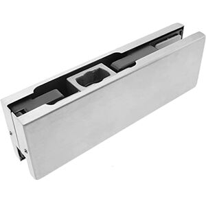 PrimeMatik Door patch fitting. Lower corner hinge in aluminum for floor spring door closer PrimeMatik Door patch fitting. Lower corner hinge in aluminum for floor spring door closer