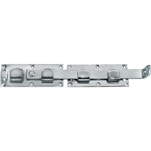 Connex Garden Double Gate Throw 430 x 72 mm Galvanised/Throw/Shutter Throw/Gate Fitting/Gate Shutter Latch/Double Throw Latch / DYB2900021 Connex Garden Double Gate Throw 430 x 72 mm Galvanised/Throw/Shutter Throw/Gate Fitting/Gate Shutter Latch/Double Throw Latch / DYB2900021