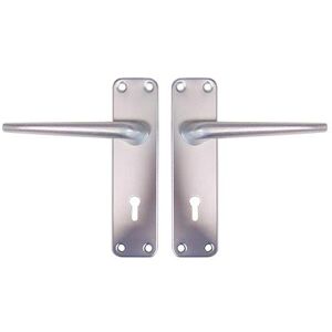 Carlisle Brass SAA21 Door Handle, Satin Aluminium Carlisle Brass SAA21 Door Handle, Satin Aluminium