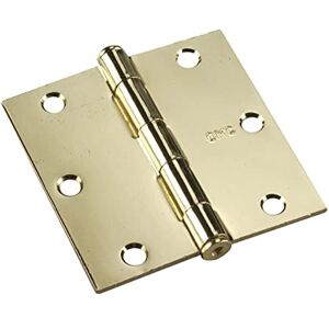 RICHELIEU 821BB 3-1/2" Full Mortise Butt Hinge, Brass RICHELIEU 821BB 3-1/2" Full Mortise Butt Hinge, Brass