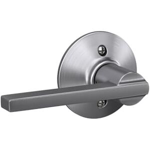 SCHLAGE F170LAT626 Latitude Lever One Sided Non-Turning Dummy Door Handle, Satin Chrome SCHLAGE F170LAT626 Latitude Lever One Sided Non-Turning Dummy Door Handle, Satin Chrome