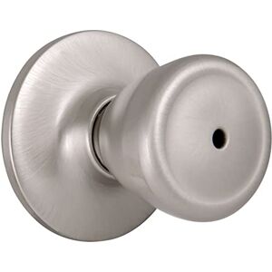 Design House Tulip Satin Nickel Privacy Bed/Bath Door Knob Design House Tulip Satin Nickel Privacy Bed/Bath Door Knob