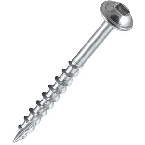 Trend Pocket Hole Screws for Softwoods, 50mm Long, Pack of 200, Coarse Self-Cutting Threaded Square Drive Screws, PH/8X50/200C, Silver Trend Pocket Hole Screws for Softwoods, 50mm Long, Pack of 200, Coarse Self-Cutting Threaded Square Drive Screws, PH/8X50/200C, Silver