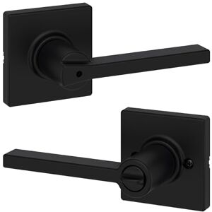 Kwikset 93002-031 Casey Privacy Lever, Matte Black Kwikset 93002-031 Casey Privacy Lever, Matte Black